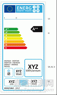 电视机能效标签