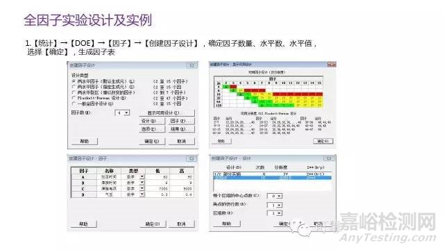 DOE实验设计概述与实战