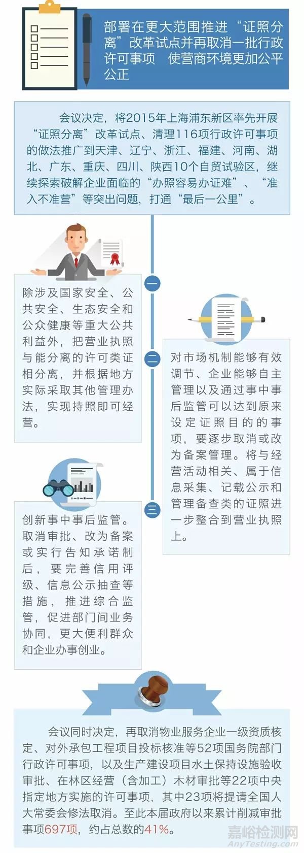 国务院决定：推进质量认证体系建设 加强事中事后监管提升中国制造品质