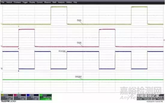 使用实时示波器进行EMI辐射干扰测试的方法