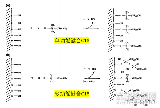 C18种类和官能团介绍