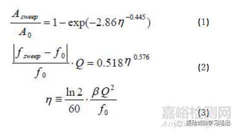 共振点探查试验扫频速度和扫频方向该如何选择？