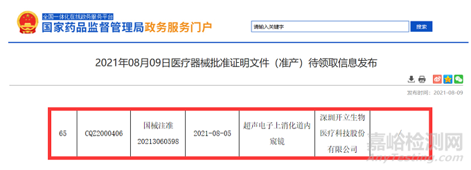 国产超声内镜相继获批上市