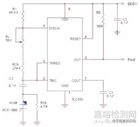 湿度传感器的分类及其原理应用