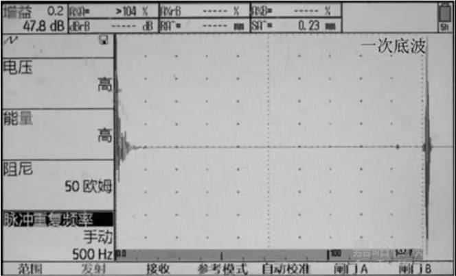 超声波激发参数对检测结果的影响