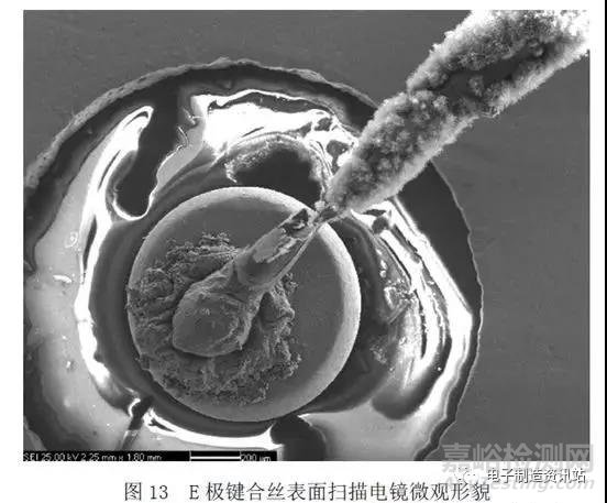 半导体器件键合失效模式及机理分析