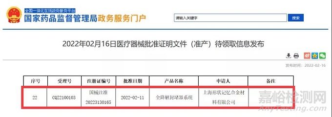 乐普医疗旗下“全降解封堵器系统”获NMPA批准上市