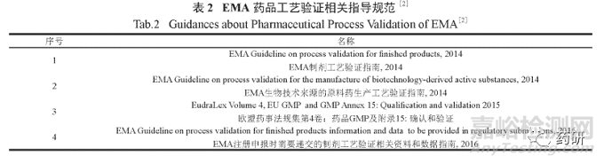 现行国内外药品工艺验证指南解读